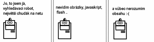 chudáček robot